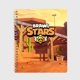 Тетрадь с принтом Brawl Stars в Кировске, 100% бумага | 48 листов, плотность листов — 60 г/м2, плотность картонной обложки — 250 г/м2. Листы скреплены сбоку удобной пружинной спиралью. Уголки страниц и обложки скругленные. Цвет линий — светло-серый
 | brawl | bs | fails | leon | stars | supercell | tick | бой | босс | бравл | броубол | бс | герои | драка | звезд | осада | сейф | старс | цель