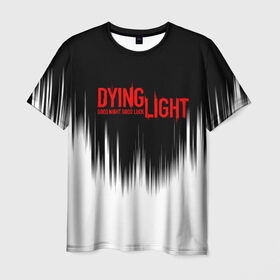 Мужская футболка 3D с принтом DYING LIGHT в Кировске, 100% полиэфир | прямой крой, круглый вырез горловины, длина до линии бедер | dying light | dying light 2 | даинг лайт
