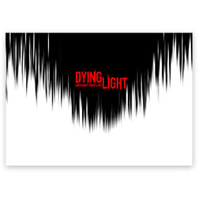 Поздравительная открытка с принтом DYING LIGHT в Кировске, 100% бумага | плотность бумаги 280 г/м2, матовая, на обратной стороне линовка и место для марки
 | Тематика изображения на принте: dying light | dying light 2 | даинг лайт
