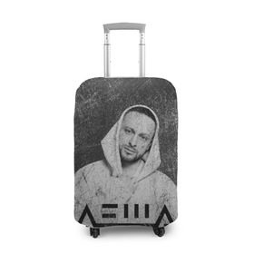 Чехол для чемодана 3D с принтом Леша Свик в Кировске, 86% полиэфир, 14% спандекс | двустороннее нанесение принта, прорези для ручек и колес | музыка | певец | попмузыка | рэпер | свик