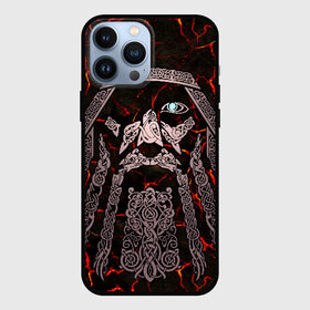 Чехол для iPhone 13 Pro Max с принтом Odinn в Кировске,  |  | good | viking | vikings | бог | викинг | викинги | кельтское | один | плетение | скандинавы | славяне | язычник