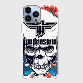 Чехол для iPhone 13 Pro Max с принтом Wolfenstein в Кировске,  |  | castle | the new order | wolfenstein | би джей | бласковиц | боевик | волчий | вольфенштейн | иззи | камень | новый порядок | стелс | уильям | фюрер | экшен