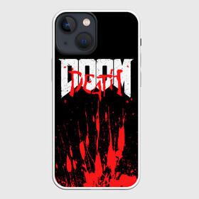 Чехол для iPhone 13 mini с принтом DOOM Bloody в Кировске,  |  | 2019 | bethesda | demon | doom | eternal | ethernal | game | games | logo | monster | runes | демон | дум | дуум | етернал | игра | игры | какодемон | кровь | лого | логотип | монстр | монстры | руны | символ | этернал