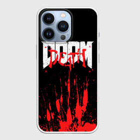 Чехол для iPhone 13 Pro с принтом DOOM Bloody в Кировске,  |  | 2019 | bethesda | demon | doom | eternal | ethernal | game | games | logo | monster | runes | демон | дум | дуум | етернал | игра | игры | какодемон | кровь | лого | логотип | монстр | монстры | руны | символ | этернал