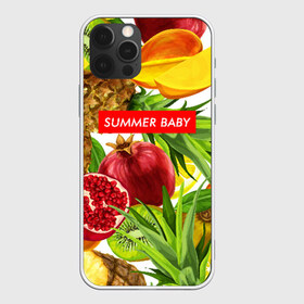 Чехол для iPhone 12 Pro Max с принтом summer в Кировске, Силикон |  | sea | summer | tropical | лето | море | отдых | отпуск | тропики