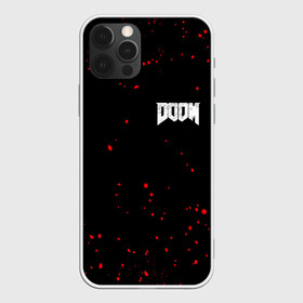 Чехол для iPhone 12 Pro с принтом DOOM в Кировске, силикон | область печати: задняя сторона чехла, без боковых панелей | 2019 | bethesda | demon | doom | eternal | ethernal | game | games | logo | monster | runes | wood | демон | дум | дуум | етернал | игра | игры | какодемон | лого | логотип | монстр | монстры | руны | символ | этернал