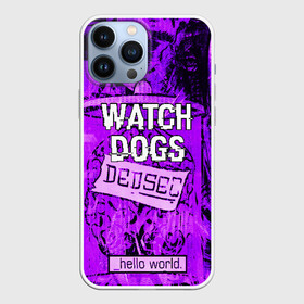 Чехол для iPhone 13 Pro Max с принтом WATCH DOGS в Кировске,  |  | ded sec | hacker | legion | watch dogs | watch dogs 2 | watch dogs legion | легион | хакер