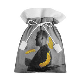 Подарочный 3D мешок с принтом love your voice в Кировске, 100% полиэстер | Размер: 29*39 см | jony | лали | певец | тыменяпленила | янея