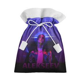 Подарочный 3D мешок с принтом ALEKSEEV в Кировске, 100% полиэстер | Размер: 29*39 см | alekseev | алексеев | моязвезда | певец | целуй