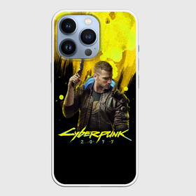 Чехол для iPhone 13 Pro с принтом CYBERPUNK 2077 в Кировске,  |  | 2077 | cyber | cyberpunk | demon | glitch | keanu | logo | punk | reeves | samurai | symbol | team | trauma | глитч | демон | киану | кибер | киберпанк | клан | лого | логотип | огонь | панк | ривз | самурай | символ