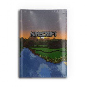 Обложка для автодокументов с принтом MINECRAFT в Кировске, натуральная кожа |  размер 19,9*13 см; внутри 4 больших “конверта” для документов и один маленький отдел — туда идеально встанут права | craft | creeper | dungeon | dungeons | earth | game | logo | mine | minecraft | mobile | online | дунгеонс | земля | зомбиы | игра | крипер | лого | майкрафт | майнкрафт | мобайл | онлайн | подземелье | подземелья