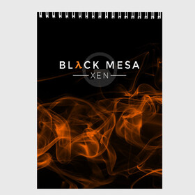 Скетчбук с принтом HALF-LIFE - Black Mesa XEN в Кировске, 100% бумага
 | 48 листов, плотность листов — 100 г/м2, плотность картонной обложки — 250 г/м2. Листы скреплены сверху удобной пружинной спиралью | Тематика изображения на принте: black | counter | csgo | freeman | gordon | half | half life | halflife | lambda | life | logo | mesa | portal | strike | xen | гордон | контр | лайф | лого | портал | символ | страйк | фримен | халф | халф лайф | халфлайф