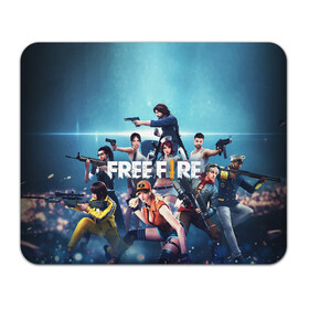 Коврик для мышки прямоугольный с принтом FREE FIRE в Кировске, натуральный каучук | размер 230 х 185 мм; запечатка лицевой стороны | battle | battlegrounds | fire | free | game | games | garena | logo | mobile | royale | батлграунд | битва | гарена | гарено | игра | игры | королевская | лого | логотип | мобайл | онлайн | символ | фаер | фаир | фри