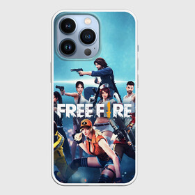 Чехол для iPhone 13 Pro с принтом FREE FIRE в Кировске,  |  | Тематика изображения на принте: battle | battlegrounds | fire | free | game | games | garena | logo | mobile | royale | батлграунд | битва | гарена | гарено | игра | игры | королевская | лого | логотип | мобайл | онлайн | символ | фаер | фаир | фри