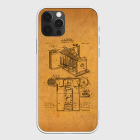 Чехол для iPhone 12 Pro Max с принтом Photographic Camera Patent в Кировске, Силикон |  | patent | идея | история | камера | патент | разработка | фотик | фотоаппарат | фотограф | чертеж | чертежи