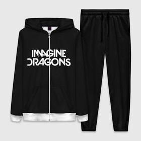 Женский костюм 3D с принтом IMAGINE DRAGONS в Кировске,  |  | evolve | id | imagine dragons | драконы | ид