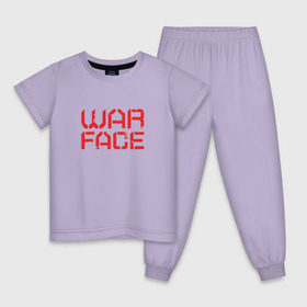 Детская пижама хлопок с принтом WARFACE в Кировске, 100% хлопок |  брюки и футболка прямого кроя, без карманов, на брюках мягкая резинка на поясе и по низу штанин
 | warface | вар фейс | варфейс