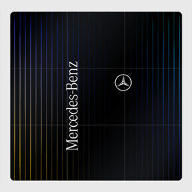 Магнитный плакат 3Х3 с принтом Mercedes в Кировске, Полимерный материал с магнитным слоем | 9 деталей размером 9*9 см | amg | mercedes | авто | автомобиль | иномарка | логотип | машина | мерседес | текстура