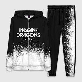 Женский костюм 3D с принтом IMAGINE DRAGONS в Кировске,  |  | evolve | id | imagine dragons | драконы | ид