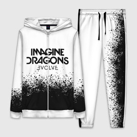 Женский костюм 3D с принтом IMAGINE DRAGONS в Кировске,  |  | evolve | id | imagine dragons | драконы | ид