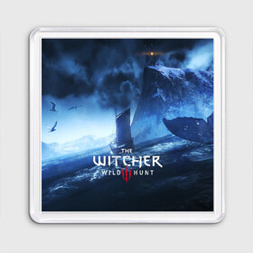 Магнит 55*55 с принтом THE WITCHER 3:WILD HUNT в Кировске, Пластик | Размер: 65*65 мм; Размер печати: 55*55 мм | cd projekt red | ciri | game | geralt | geralt of rivia | gwynbleidd | the witcher | the witcher 3: wild hunt | ведьмак | ведьмак 3: дикая охота | геральт | геральт из ривии | цири | цирилла