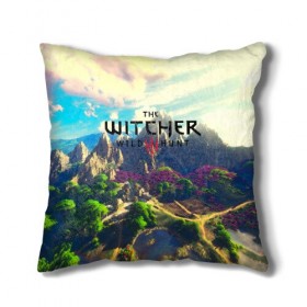 Подушка 3D с принтом THE WITCHER 3:WILD HUNT в Кировске, наволочка – 100% полиэстер, наполнитель – холлофайбер (легкий наполнитель, не вызывает аллергию). | состоит из подушки и наволочки. Наволочка на молнии, легко снимается для стирки | cd projekt red | ciri | game | geralt | geralt of rivia | gwynbleidd | the witcher | the witcher 3: wild hunt | ведьмак | ведьмак 3: дикая охота | геральт | геральт из ривии | цири | цирилла