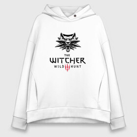 Женское худи Oversize хлопок с принтом THE WITCHER 3WILD HUNT в Кировске, френч-терри — 70% хлопок, 30% полиэстер. Мягкий теплый начес внутри —100% хлопок | боковые карманы, эластичные манжеты и нижняя кромка, капюшон на магнитной кнопке | Тематика изображения на принте: cd projekt red | ciri | game | geralt | geralt of rivia | gwynbleidd | the witcher | the witcher 3: wild hunt | ведьмак | ведьмак 3: дикая охота | геральт | геральт из ривии | цири | цирилла