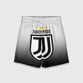 Детские спортивные шорты 3D с принтом JUVENTUS в Кировске,  100% полиэстер
 | пояс оформлен широкой мягкой резинкой, ткань тянется
 | cr7 | juve | juventus | ronaldo | роналдо | ювентус