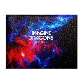 Обложка для студенческого билета с принтом IMAGINE DRAGONS в Кировске, натуральная кожа | Размер: 11*8 см; Печать на всей внешней стороне | Тематика изображения на принте: evolve | id | imagine dragons | драконы | ид