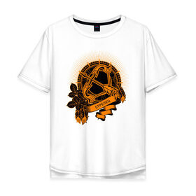 Мужская футболка хлопок Oversize с принтом Стрелец в Кировске, 100% хлопок | свободный крой, круглый ворот, “спинка” длиннее передней части | астрология | гороскоп | знак | зодиак | стрелец