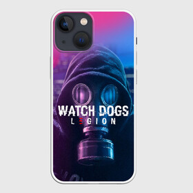 Чехол для iPhone 13 mini с принтом WATCH DOGS LEGION в Кировске,  |  | ded sec | fox | hacker | legion | watch dogs | watch dogs 2 | watch dogs legion | легион | хакер