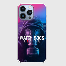 Чехол для iPhone 13 Pro с принтом WATCH DOGS LEGION в Кировске,  |  | ded sec | fox | hacker | legion | watch dogs | watch dogs 2 | watch dogs legion | легион | хакер