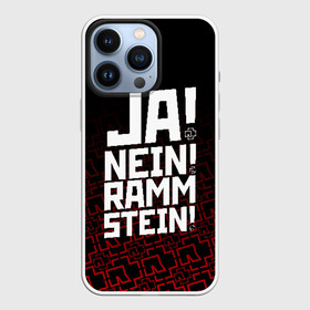 Чехол для iPhone 13 Pro с принтом RAMMSTEIN (НА СПИНЕ) в Кировске,  |  | Тематика изображения на принте: rammstein | рамштайн