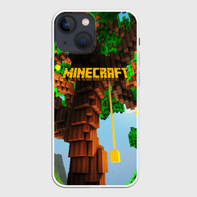 Чехол для iPhone 13 mini с принтом MINECRAFT в Кировске,  |  | craft | creeper | dungeon | dungeons | earth | game | logo | mine | minecraft | mobile | online | дунгеонс | земля | зомби | игра | крипер | лого | майкрафт | майнкрафт | мобайл | онлайн | подземелье | подземелья