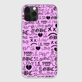 Чехол для iPhone 12 Pro Max с принтом LIL PEEP LOGOBOMBING в Кировске, Силикон |  | Тематика изображения на принте: awful things | hell boy | lil peep | lil prince | клауд | клауд рэп | лил пип | пееп. | пост эмо | реп | репер | рэп | рэпер | трэп | хип хоп | эмо трэп