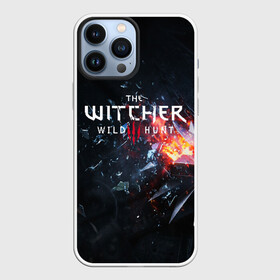 Чехол для iPhone 13 Pro Max с принтом THE WITCHER 3 в Кировске,  |  | Тематика изображения на принте: cd projekt red | ciri | game | geralt | geralt of rivia | gwynbleidd | the witcher | the witcher 3: wild hunt | ведьмак | ведьмак 3: дикая охота | геральт | геральт из ривии | цири | цирилла