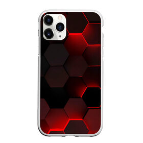 Чехол для iPhone 11 Pro Max матовый с принтом 3D плиты в Кировске, Силикон |  | Тематика изображения на принте: 3d | 3д | абстракция | квадраты | неон | плитки | плиты | свет | свечение | текстура