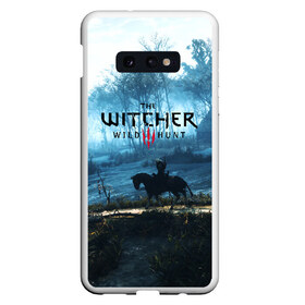 Чехол для Samsung S10E с принтом THE WITCHER в Кировске, Силикон | Область печати: задняя сторона чехла, без боковых панелей | Тематика изображения на принте: cd projekt red | ciri | game | geralt | geralt of rivia | gwynbleidd | the witcher | the witcher 3: wild hunt | ведьмак | ведьмак 3: дикая охота | геральт | геральт из ривии | цири | цирилла