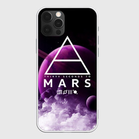 Чехол для iPhone 12 Pro Max с принтом 30 SECONDS TO MARS в Кировске, Силикон |  | 30 seconds to mars | 30 секунд до марса | джаред лето