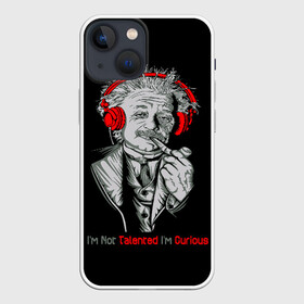 Чехол для iPhone 13 mini с принтом Альберт Эйнштейн в Кировске,  |  | albert einstein | biography | genius | history | physics | relativity | science | альберт эйнштейн | биография | гений | история | наука | относительность | физика