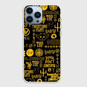 Чехол для iPhone 13 Pro Max с принтом TWENTY ONE PILOTS в Кировске,  |  | 21 pilots | 21p | bandito | blurryface | chlorine | joshua | ned | top | trench | twenty one pilots | tyler | бандито | нэд | тренч