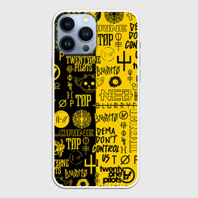 Чехол для iPhone 13 Pro Max с принтом TWENTY ONE PILOTS | 21 PILOTS в Кировске,  |  | 21 pilots | 21p | bandito | blurryface | chlorine | joshua | ned | top | trench | twenty one pilots | tyler | бандито | нэд | тренч