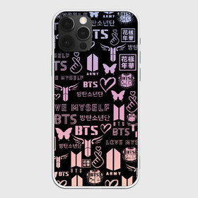 Чехол для iPhone 12 Pro Max с принтом BTS LOGOBOMBING в Кировске, Силикон |  | bts | bts boy | bts love | k pop | love yourself | айдол | битиэс. | бтс | ким тэ хен | фанфик бтс | чон чонгук