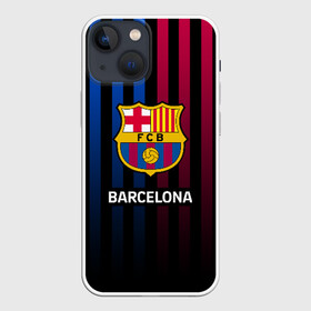 Чехол для iPhone 13 mini с принтом BARCELONA в Кировске,  |  | barca | barsa | barselona | fc barcelona | leo messi | neimar | neymar | барселона | лионель месси | неймар | нэмар | футбол.