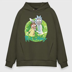 Мужское худи Oversize хлопок с принтом Rick Sanchez and Morty Smith в Кировске, френч-терри — 70% хлопок, 30% полиэстер. Мягкий теплый начес внутри —100% хлопок | боковые карманы, эластичные манжеты и нижняя кромка, капюшон на магнитной кнопке | c 137 | morty | morty smith | portal | rick | rick and morty | rick sanchez | sanchez | smith | морти | морти смит | портал | рик | рик и морти | рик санчез | санчез | смит