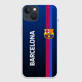 Чехол для iPhone 13 с принтом BARCELONA в Кировске,  |  | barca | barsa | barselona | fc barcelona | leo messi | neimar | neymar | барселона | лионель месси | неймар | нэмар | футбол.