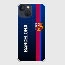 Чехол для iPhone 13 mini с принтом BARCELONA в Кировске,  |  | barca | barsa | barselona | fc barcelona | leo messi | neimar | neymar | барселона | лионель месси | неймар | нэмар | футбол.