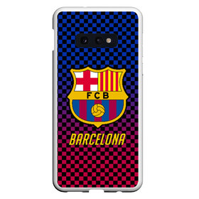 Чехол для Samsung S10E с принтом FC BARCELONA в Кировске, Силикон | Область печати: задняя сторона чехла, без боковых панелей | barcelona | fc barca | барка | барселона