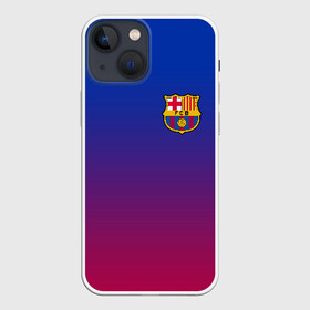 Чехол для iPhone 13 mini с принтом FC BARCELONA в Кировске,  |  | barcelona | fc barca | барка | барселона