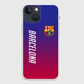 Чехол для iPhone 13 mini с принтом FC BARCELONA в Кировске,  |  | barcelona | fc barca | барка | барселона